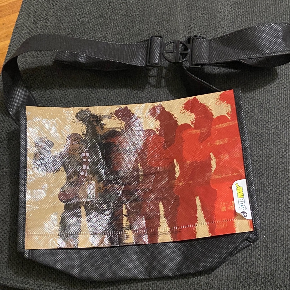Star Wars Chewbacca Subway small crossbody Bag like new